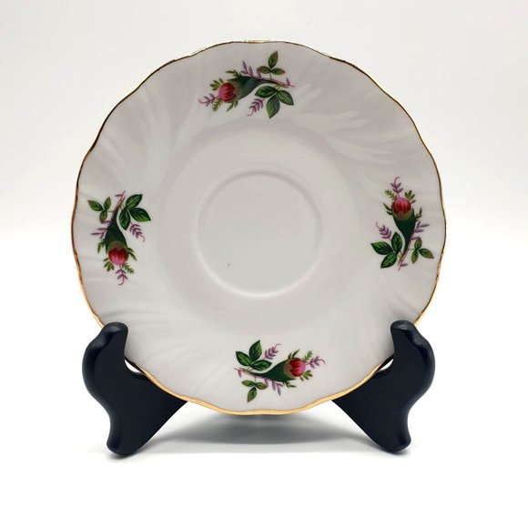 Truly Tasteful Vintage Teacup and Saucer Set Rose Gold Rimmed Collectable China - Picture 4 of 9